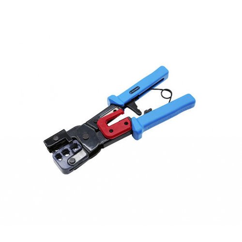 Обжимной инструмент Kingda RJ11 RJ12 RJ45 Ratchet Crimping Tool (KD-T376M) Blue/Black купить в Украине | Telemart фото