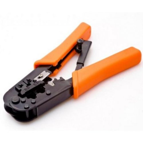 Обжимной инструмент Kingda RJ12 RJ45 Crimping Tool (KD-T568B) Orange/Black купить в Украине | Telemart фото