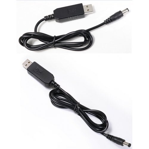 Кабель питания для роутера China USB to DC 5.5x2.1mm 12V 1m (S1016) купить в Украине | Telemart фото