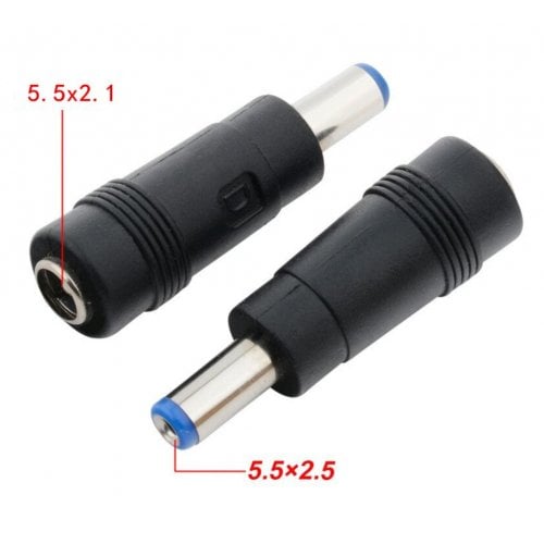 Переходник China DC 5.5x2.1mm to DC 5.5x2.5mm (S1019) купить в Украине | Telemart фото