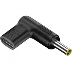 Переходник China USB Type-C to DC Jack 5.5x3.0mm 20V PD (S1043)