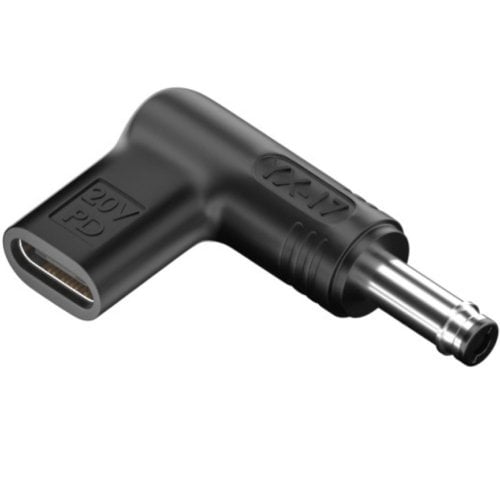 Переходник China USB Type-C to DC Jack 4.8x1.7mm 20V PD (S1044) купить в Украине | Telemart фото