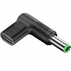 Переходник China USB Type-C to DC Jack 6.3x3.0mm 20V PD (S1045)