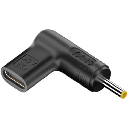 Переходник China USB Type-C to DC Jack 2.5x0.7mm 20V PD (S1046) купить в Украине | Telemart фото
