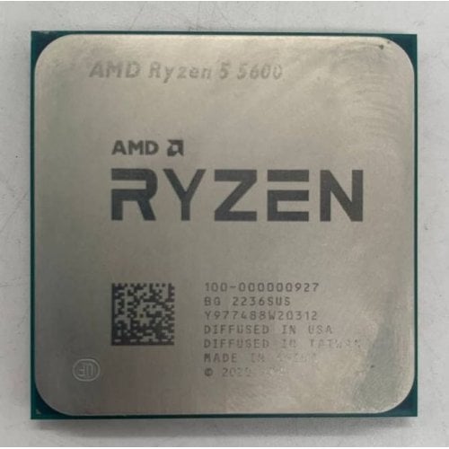 Процессор AMD Ryzen 5 5600 3.5(4.4)GHz 32MB sAM4 Tray (100-000000927) (Восстановлено продавцом, 916640) купить в Украине | Telemart фото