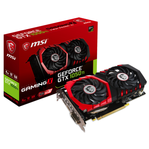 Видеокарта MSI GeForce GTX 1050 Ti Gaming X 4096MB (GTX 1050 TI GAMING X 4G) (Восстановлено продавцом, 916645) купить в Украине | Telemart фото
