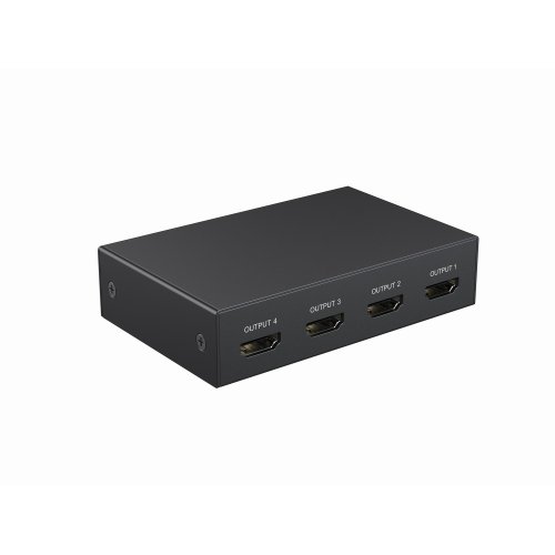 Разветвитель-сплиттер Cablexpert HDMI to 4 x HDMI V1.4 4K (DSP-HDMI4K-4P-01) купить в Украине | Telemart фото