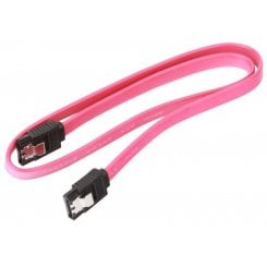 Кабель China SATA III с защелкой 0.5m (S0175) Red