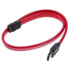 Кабель China SATA III 0.4m (S0234) Red
