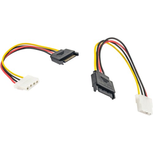 Переходник China SATA to Molex 0.2m (S0428) Black купить в Украине | Telemart фото