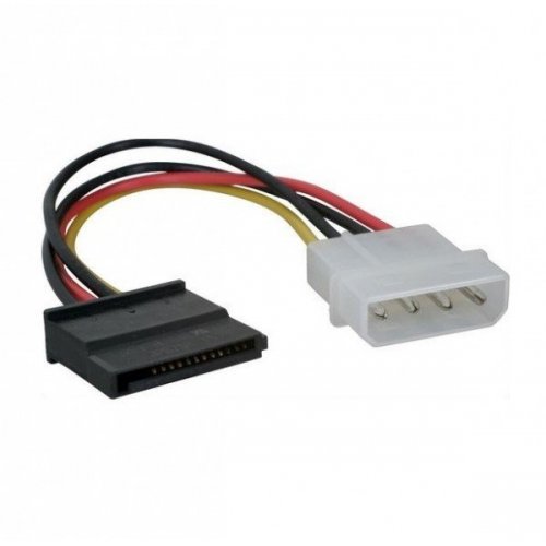 Переходник China Molex to SATA 0.1m (S0448) Black купить в Украине | Telemart фото
