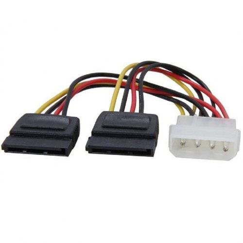 Разветвитель China Molex to 2 x SATA (S0449) Black купить в Украине | Telemart фото
