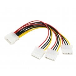 Разветвитель China Molex to 3 x Molex 0.2m (S0450) Black
