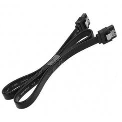 Кабель China SATA III с защелкой 0.4m (S0712) Black