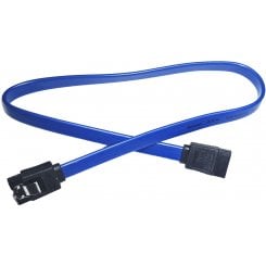 Кабель China SATA III 0.4m (S0943) Blue