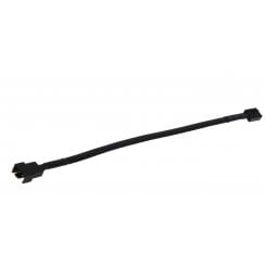 Удлинитель China Fan 4 Pin M/F 0.27m в оплетке (S0470) Black