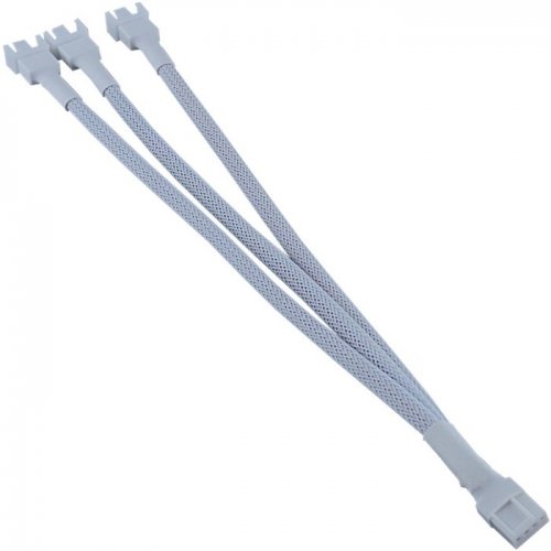 Разветвитель China Fan 4 Pin to 3 x 4 Pin 0.27m (S1124) White купить в Украине | Telemart фото