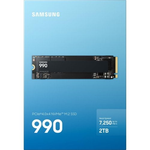 SSD-диск Samsung 990 V-NAND 2TB M.2 (2280 PCI-E) NVMe 2.0 (MZ-V9V2T0BW) купить в Украине | Telemart фото