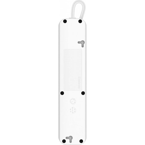 Мережевий подовжувач Defender S418 1.8 м 4 розетки (992370) White купити в Україні | Telemart фото