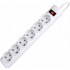 Сетевой фильтр Defender DFS153 3 м 6 розеток (994900) White