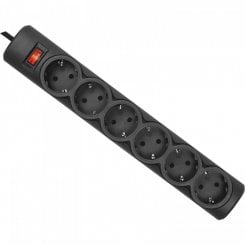 Сетевой фильтр Defender DFS153 3 м 6 розеток (994950) Black