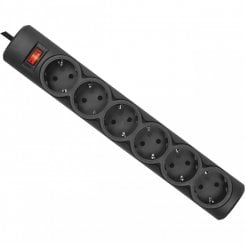 Мережевий фільтр Defender DFS155 5 м 6 розеток (994960) Black