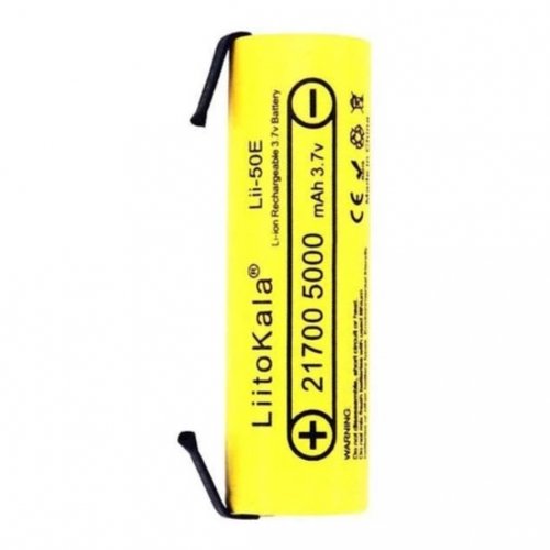 Аккумулятор LiitoKala 21700 Li-Ion 5000mAh 1 шт. (50E-N) купить в Украине | Telemart фото