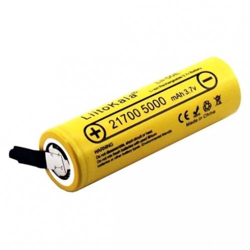 Аккумулятор LiitoKala 21700 Li-Ion 5000mAh 1 шт. (50E-N) купить в Украине | Telemart фото