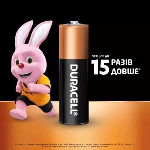 Батарейки Duracell AAA MN2400 4 шт. (6409629) купить в Украине | Telemart фото