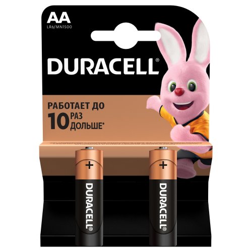 Батарейки Duracell AA MN1500 2 шт. (6409640) купить в Украине | Telemart фото