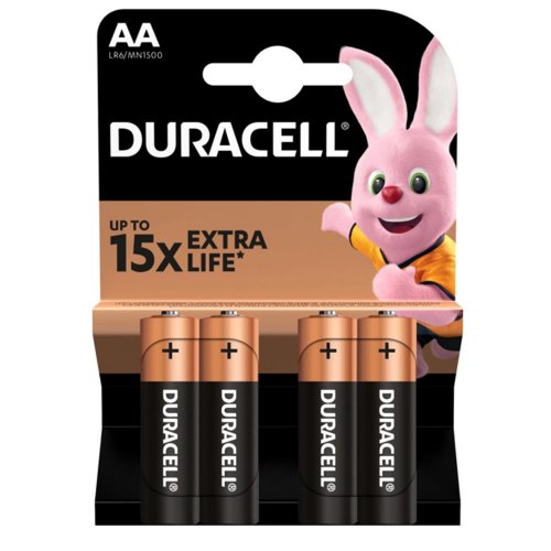 Батарейки Duracell AA MN1500 4 шт. (6409641) купить в Украине | Telemart фото