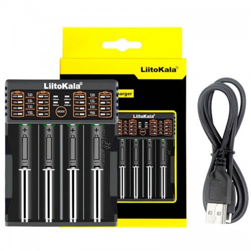 Зарядное устройство LiitoKala Lii-402 купить в Украине | Telemart фото