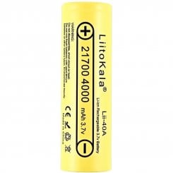 Аккумулятор LiitoKala 21700 Li-Ion 4000mAh 1 шт. (Lii-40A)