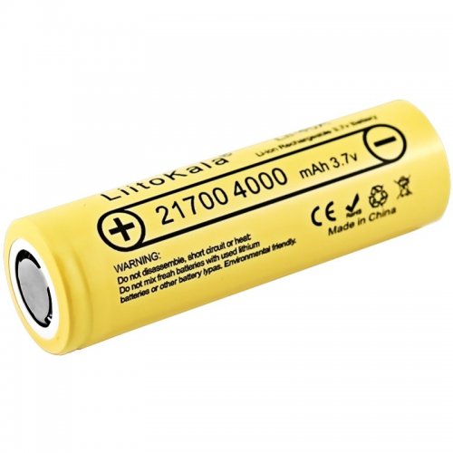 Аккумулятор LiitoKala 21700 Li-Ion 4000mAh 1 шт. (Lii-40A) купить в Украине | Telemart фото