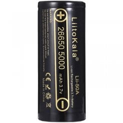 Аккумулятор LiitoKala 26650 Li-Ion 5000mAh 1 шт. (Lii-50A-JT)
