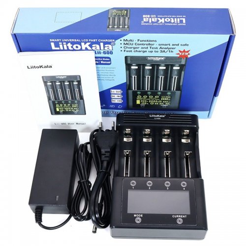 Зарядное устройство LiitoKala Lii-600 купить в Украине | Telemart фото