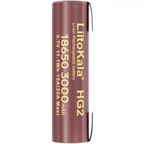 Аккумулятор LiitoKala 18650 Li-Ion 3000mAh 1 шт. (Lii-HG2-N) купить в Украине | Telemart фото