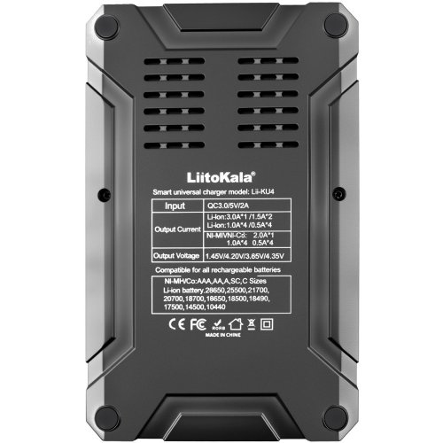 Зарядное устройство LiitoKala Lii-KU4 купить в Украине | Telemart фото