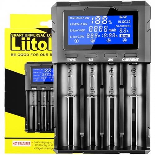 Зарядное устройство LiitoKala Lii-KU4 купить в Украине | Telemart фото