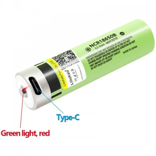 Аккумулятор LiitoKala 18650 Li-Ion 3400mAh 1 шт. (Lii-USB-34B) купить в Украине | Telemart фото