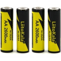 Аккумуляторы LiitoKala AA Ni-MH 2600mAh 4 шт. (Ni-26/AA-4B)