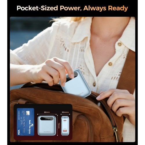 Powerbank Choetech B860 10000mAh 22.5W (B860-CCLBE) Light Blue купить в Украине | Telemart фото