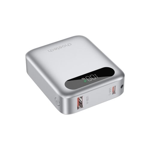 Powerbank Choetech B860 10000mAh 22.5W (B860-CCSL) Silver купить в Украине | Telemart фото