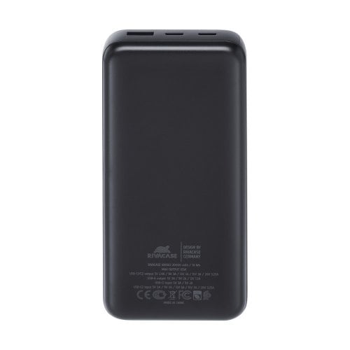 Powerbank Rivacase Rivapower VA1082 20000mAh 65W Black купить в Украине | Telemart фото
