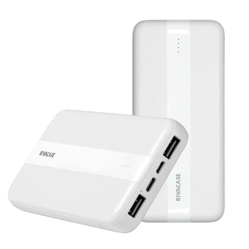 Powerbank Rivacase Rivapower VA2041 10000mAh White купити в Україні | Telemart фото