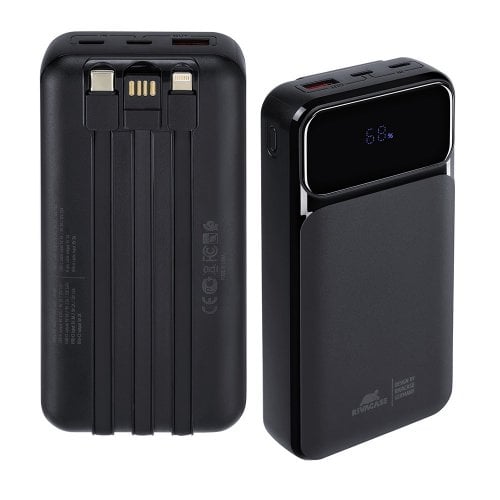 Powerbank Rivacase Rivapower VA2221 20000mAh 22.5W Black купить в Украине | Telemart фото