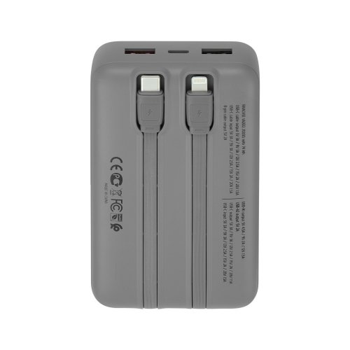 Powerbank Rivacase Rivapower VA2612 20000mAh 30W Grey купити в Україні | Telemart фото