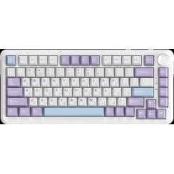 Уценка клавиатура Ajazz AK820 MAX RGB Magnetic Switches (AK820MAX-WM-PWB) Purple/White/Blue (Вскрытая упаковка, 916879)