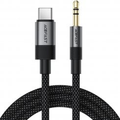 Переходник Acefast J11 USB Type-C to 3.5mm 0.15m (6974316285274) Black