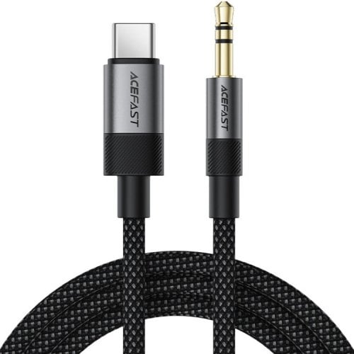 Переходник Acefast J11 USB Type-C to 3.5mm 0.15m (6974316285274) Black купить в Украине | Telemart фото